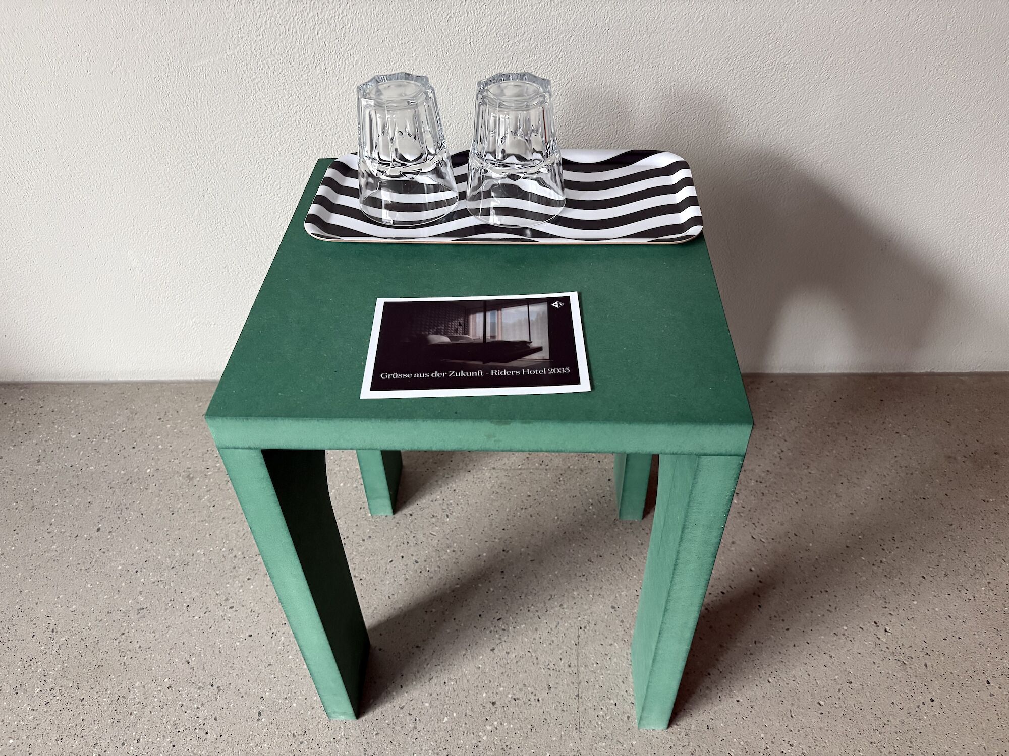 Postkarte mit QR-Code als Einstieg in die Methode