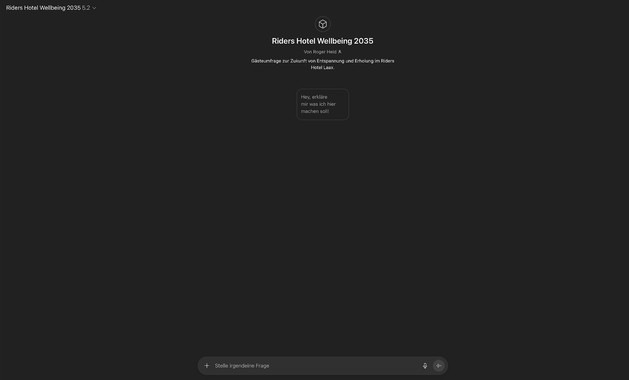 Interview mit Einstiegsfrage, Rückfrage und Abschlussfrage