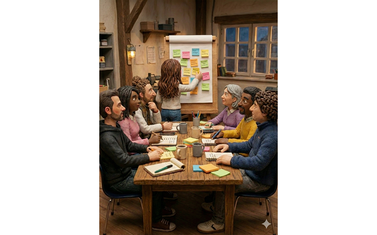 Clustern der W Fragen