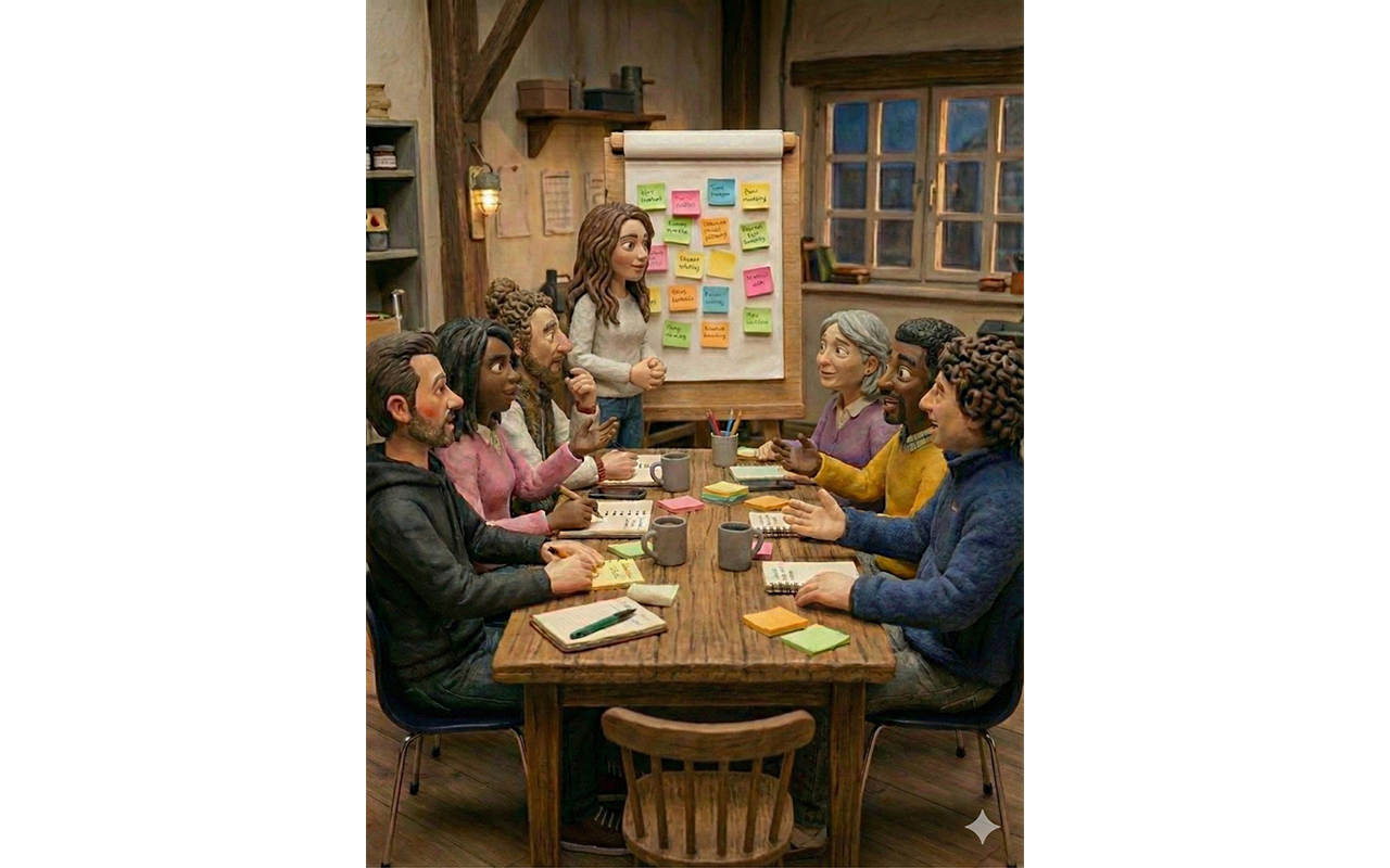 Reflexion über die Cluster und Planung der nächsten Schritte