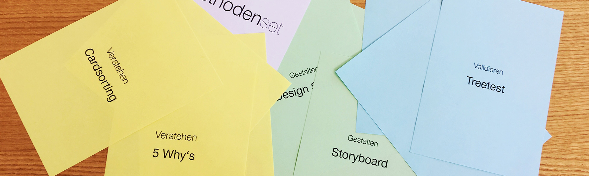 Methodenset und Vermittlung – Design Tools