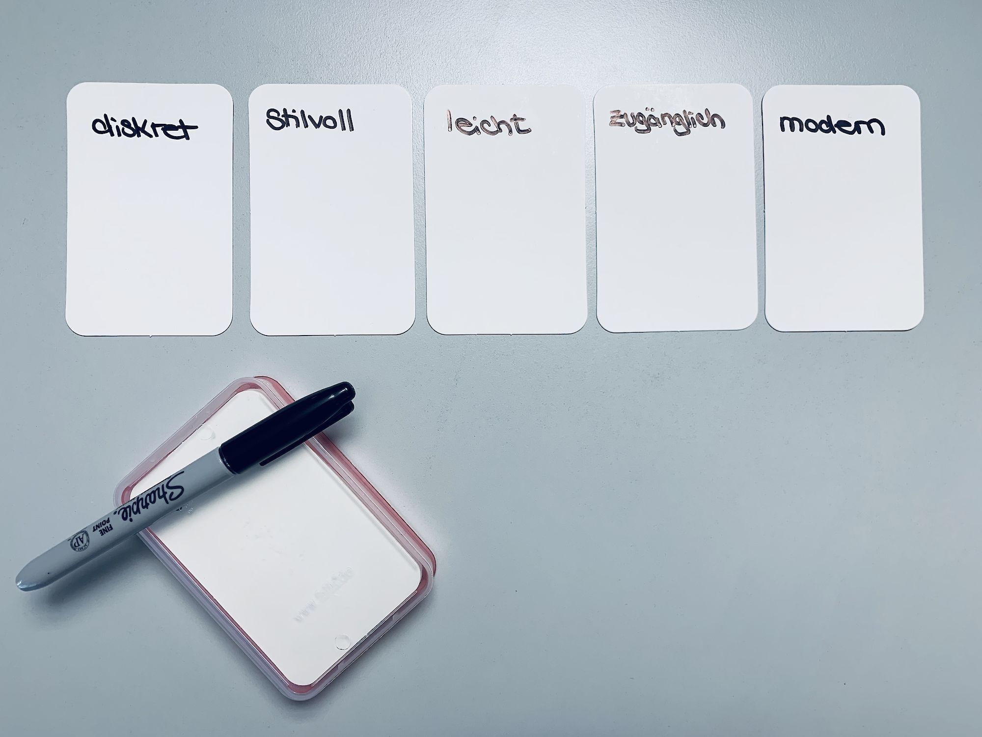 Designanforderungen - Kriteriendefinition