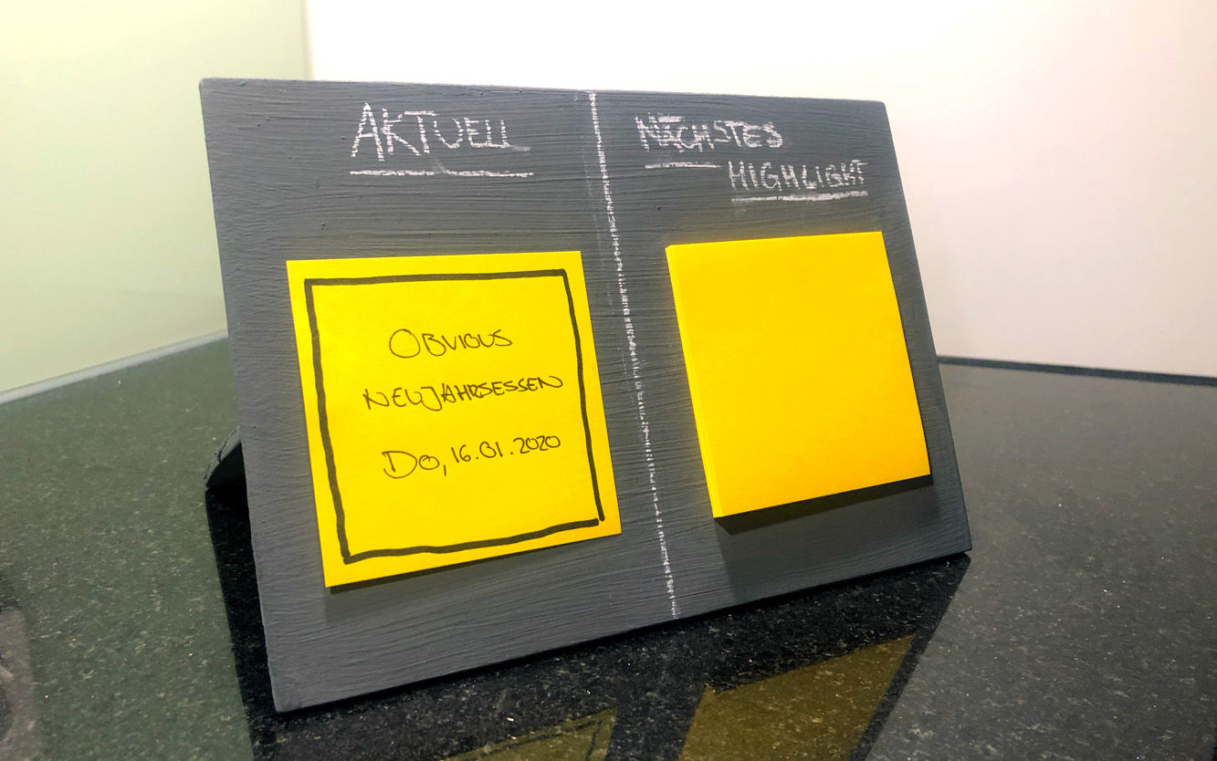 Endergebnis der Tafel