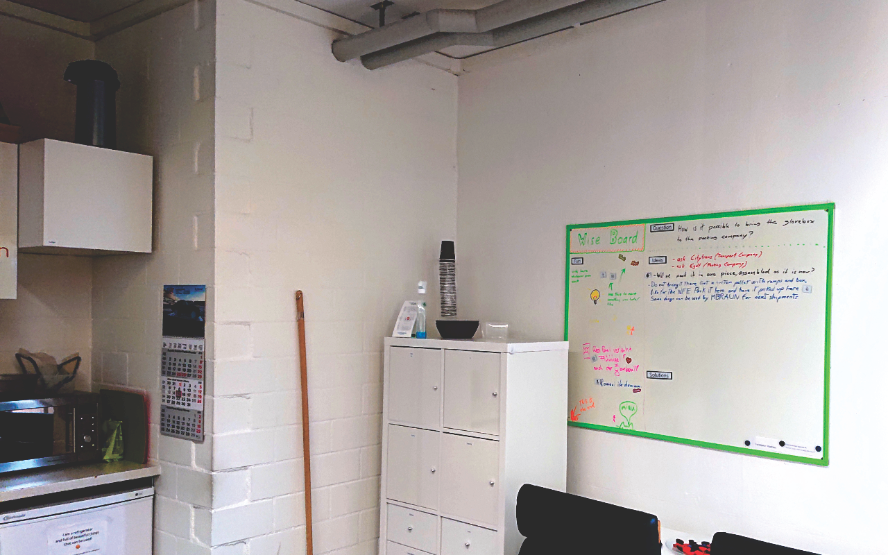 Das Wise Board in unserer Küche