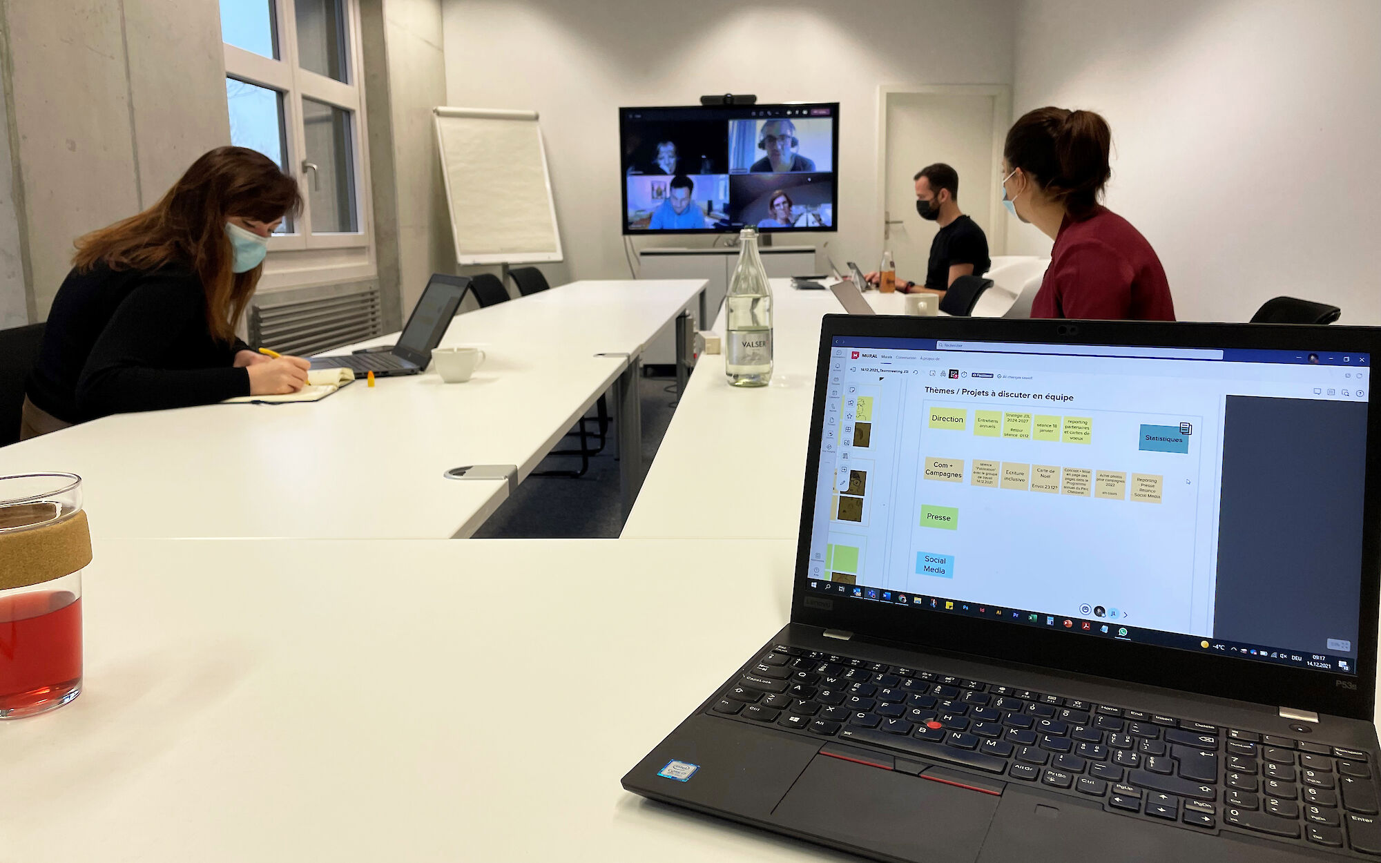 Die visuelle Methode, um Struktur in ein Meeting zu bringen und den Austausch innerhalb des Teams zu stärken.