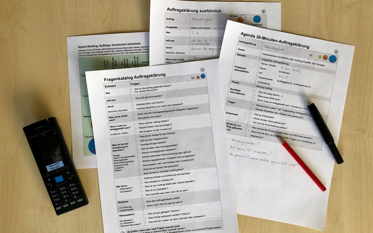 Auftragsklärung ausführlich