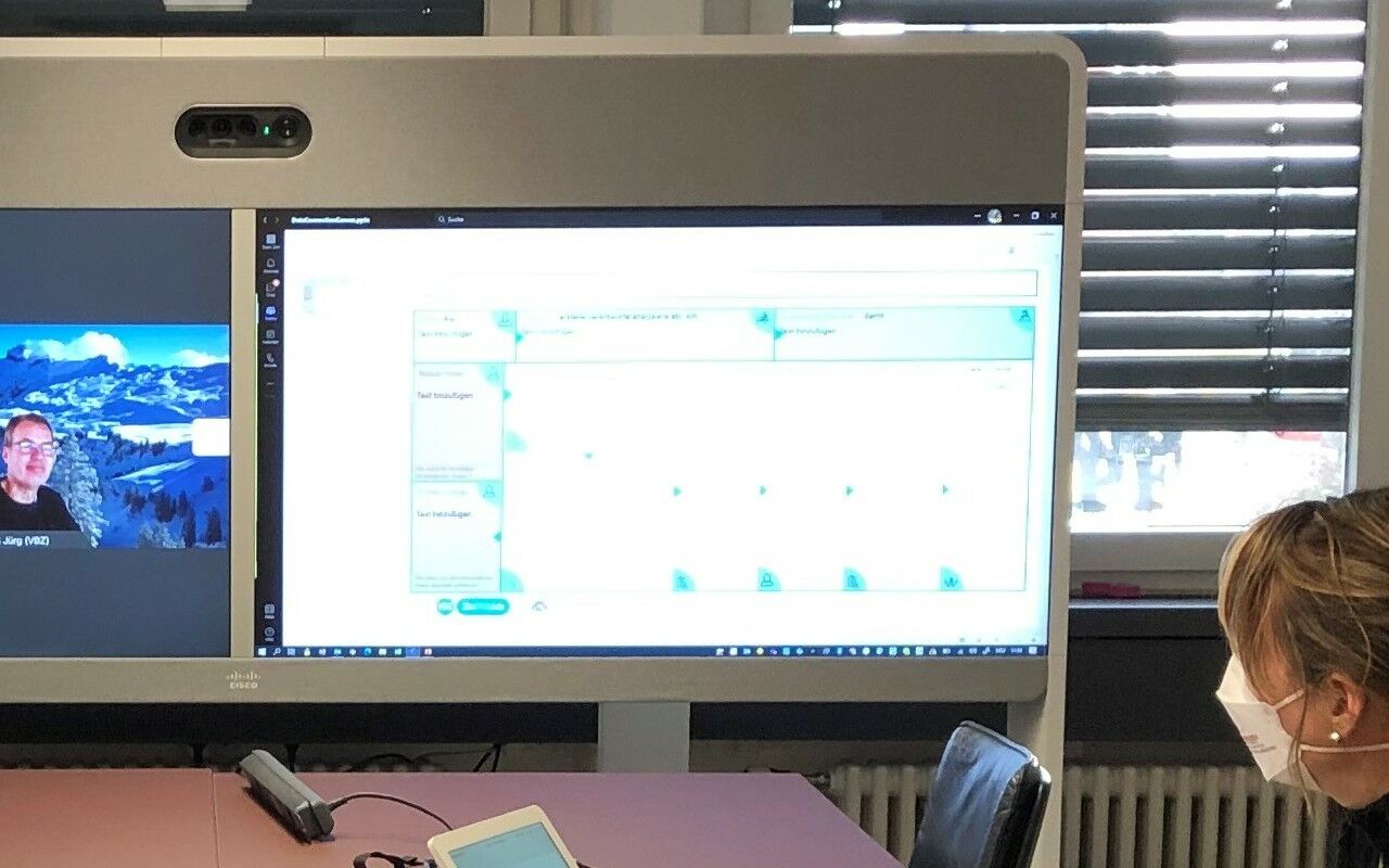 Erarbeitung im hybriden Setting