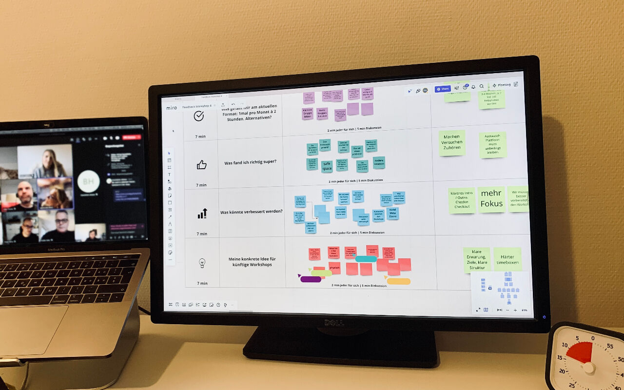 Silent | Loud Feedbackrunde Workshop