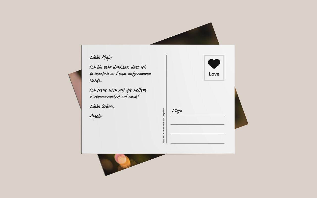 Musterkarte «Love»