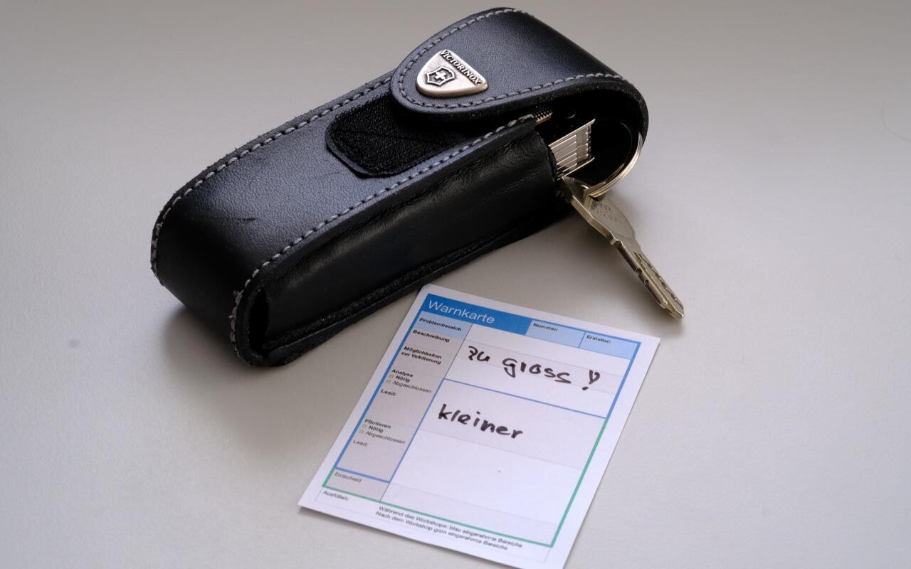 Neues Produkt mit Warnung: Zu gross - kann alles - ist jedoch nie dabei