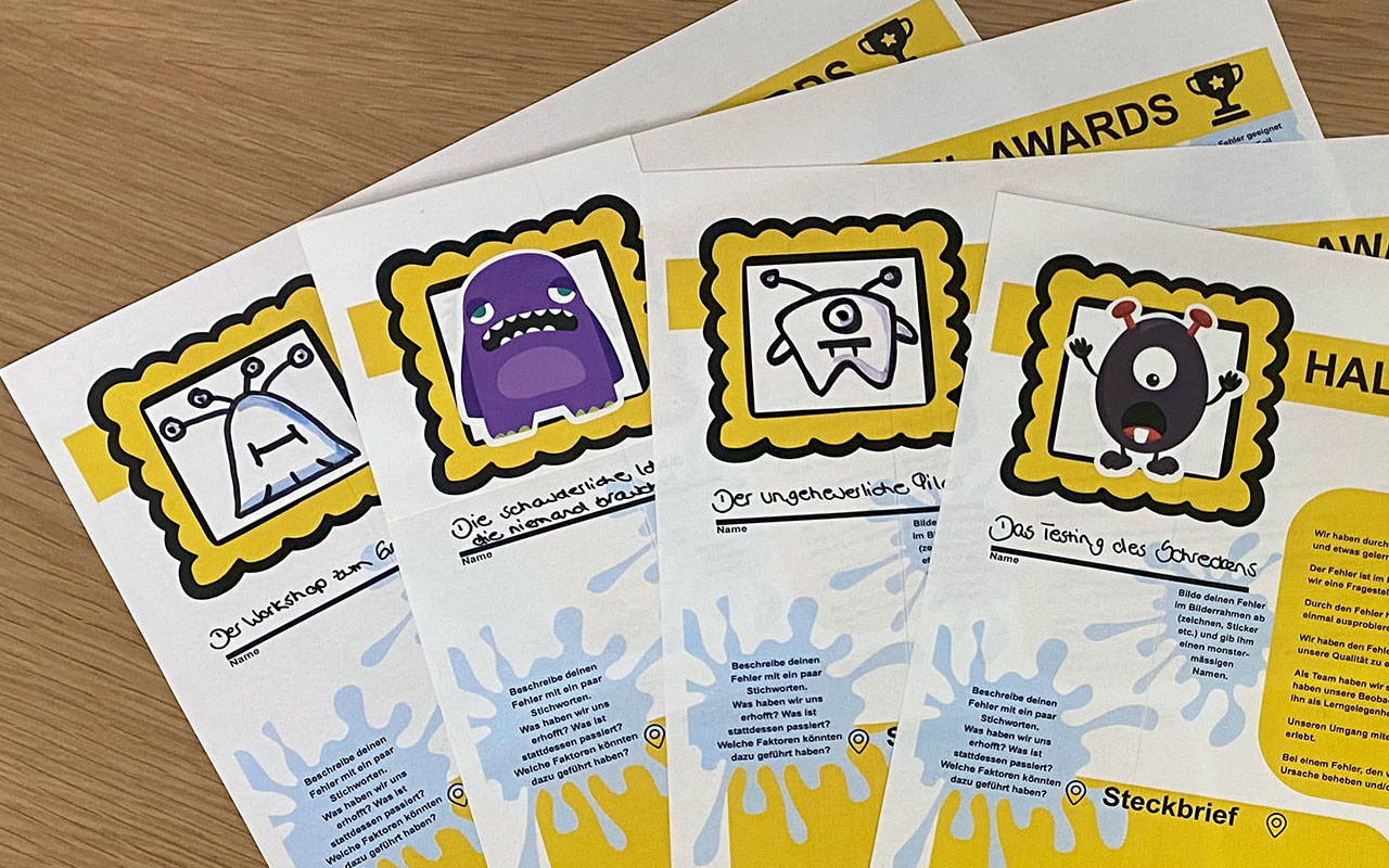 Es kann gezeichnet oder geklebt werden