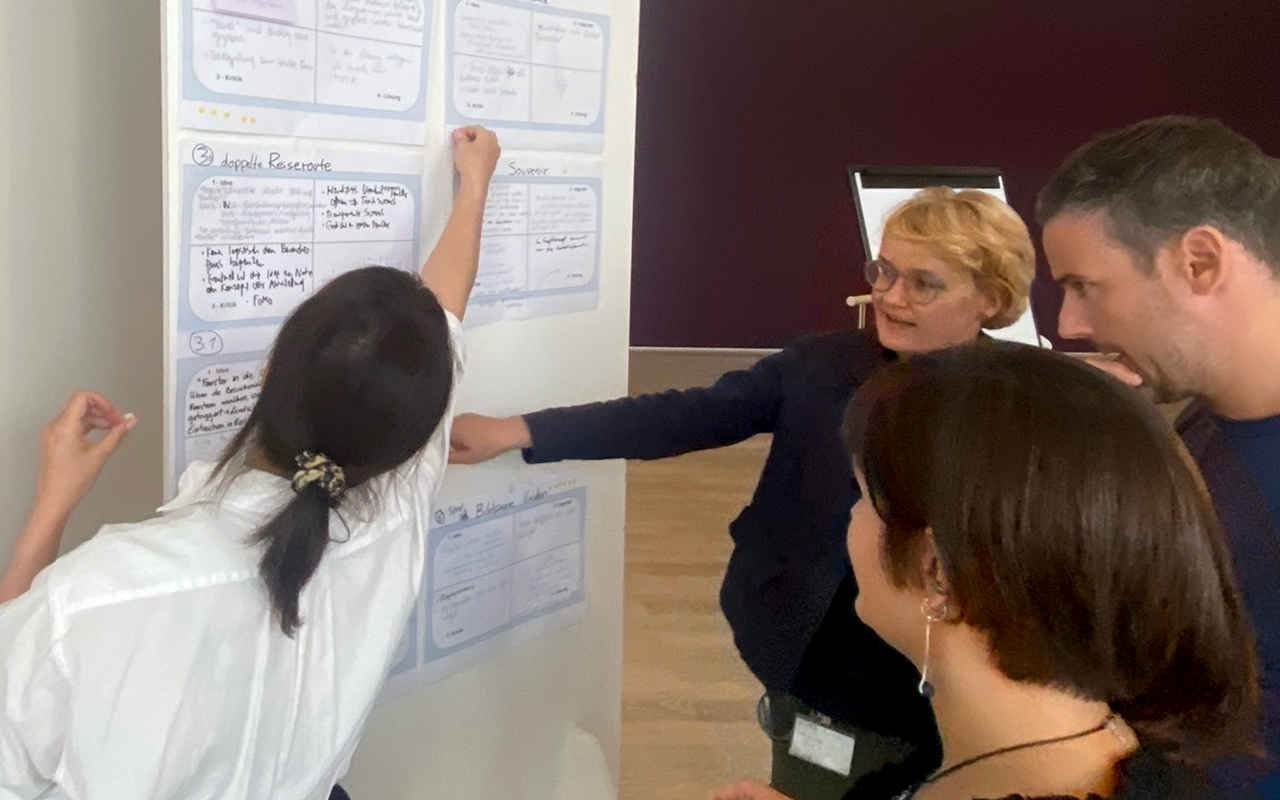 Ideen-Kochtopf im Einsatz